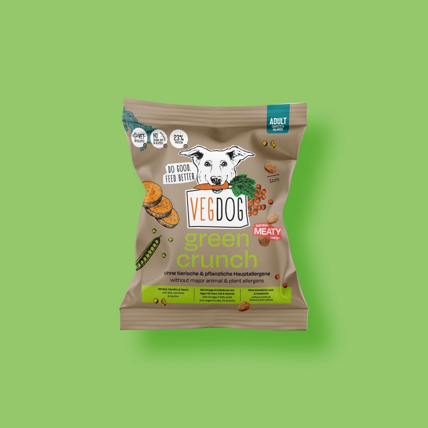 Green Crunch Probebeutel